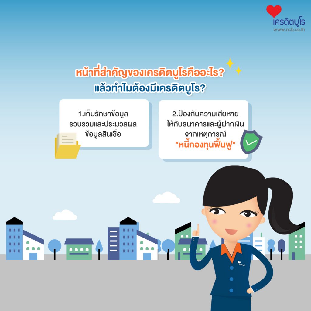 หน้าที่สำคัญของเครดิตบูโรคืออะไร? แล้วทำไมต้องมีเครดิตบูโร?