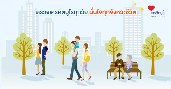 ตรวจเครดิตบูโรทุกวัย มั่นใจทุกจังหวะชีวิต