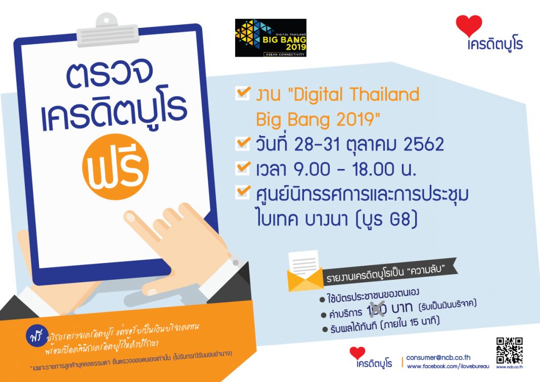 ตรวจเครดิตฟรี-BigBang28-31ตค62