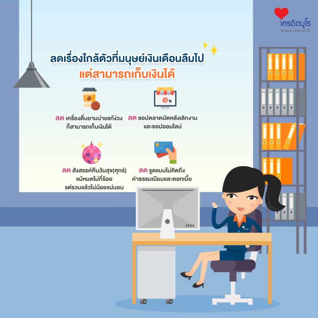 ลดเรื่องใกล้ตัวที่มนุษย์เงินเดือนลืมไป แต่สามารถเก็บเงินได้